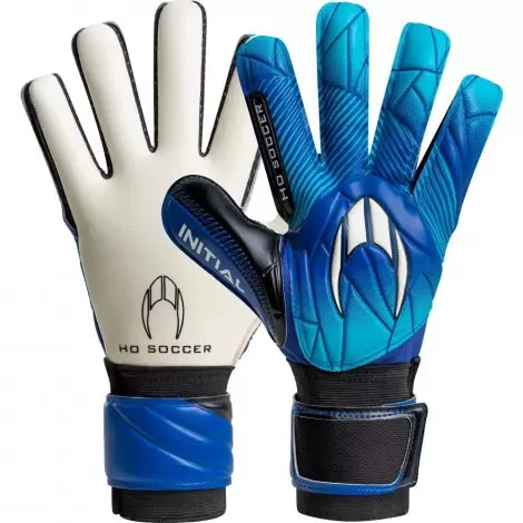 Luva Futebol de Campo Initial Negative Blue HO Soccer (TAMANHO 8,9,10